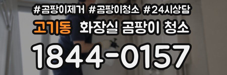 고기동 화장실 곰팡이 청소