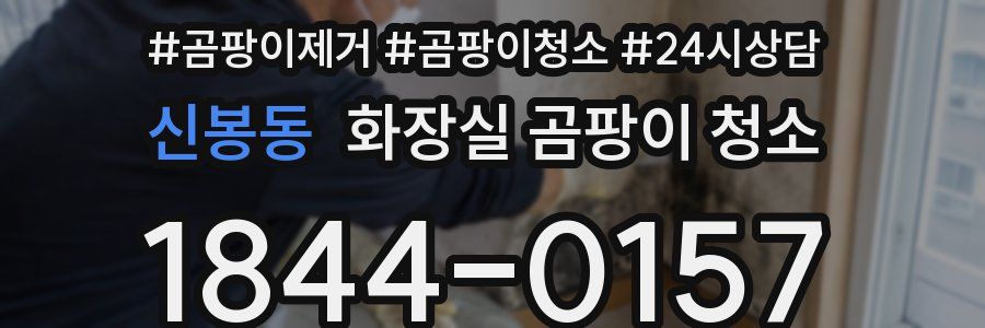 신봉동 화장실 곰팡이 청소