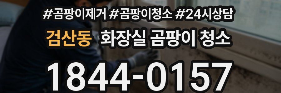 검산동 화장실 곰팡이 청소
