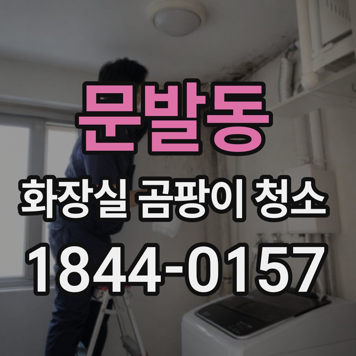 문발동 화장실 곰팡이 청소