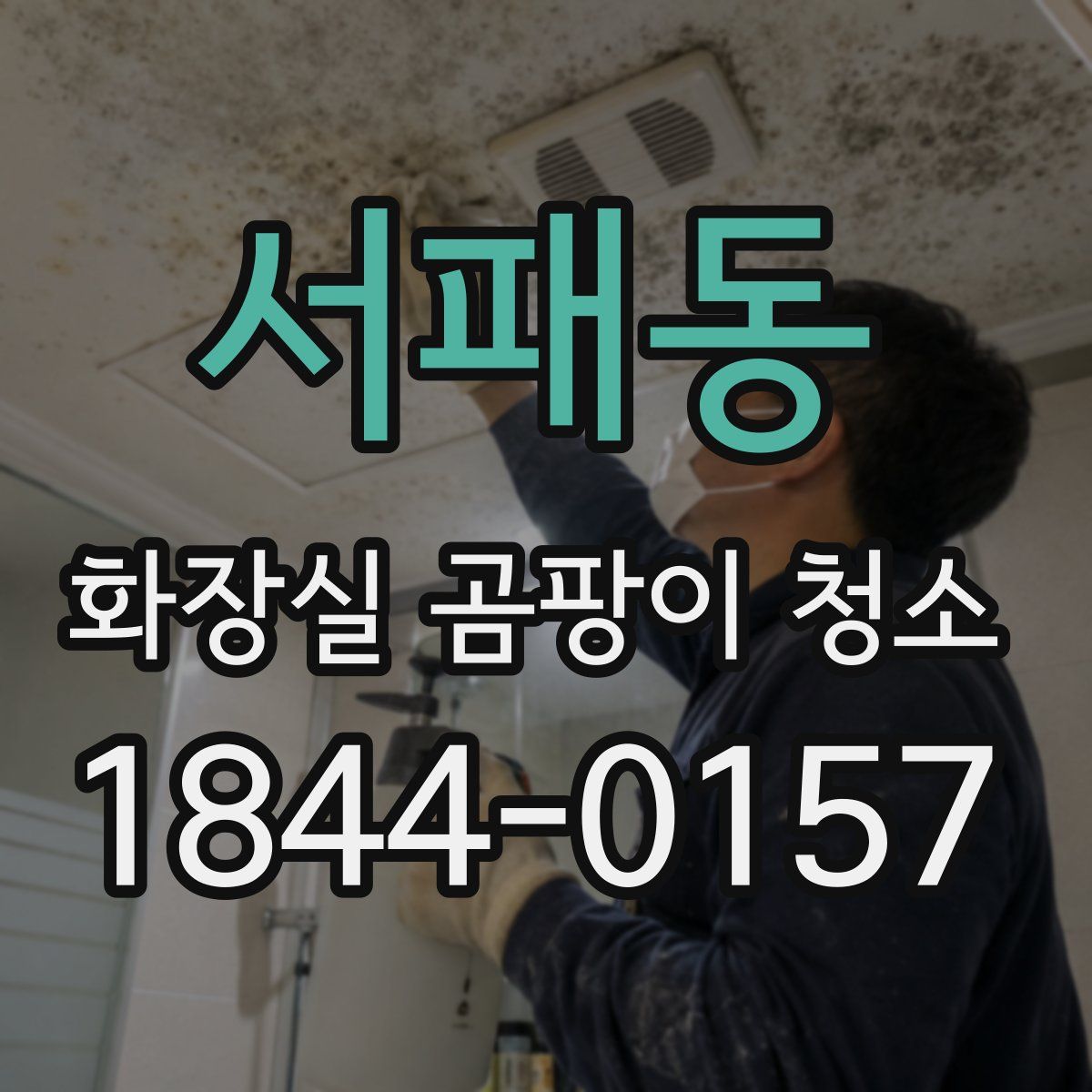 서패동 화장실 곰팡이 청소