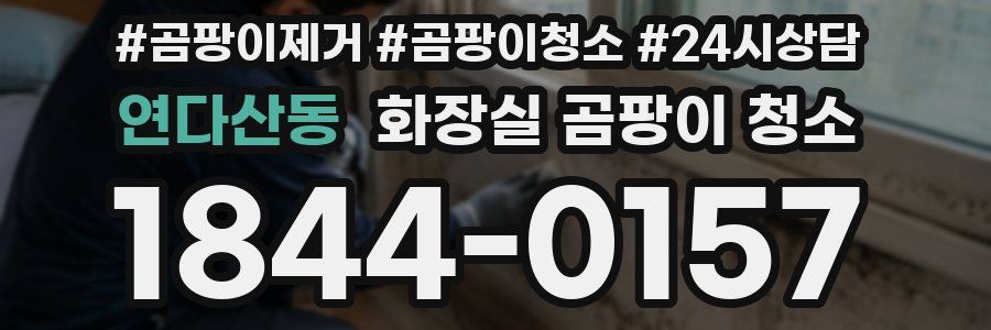 연다산동 화장실 곰팡이 청소