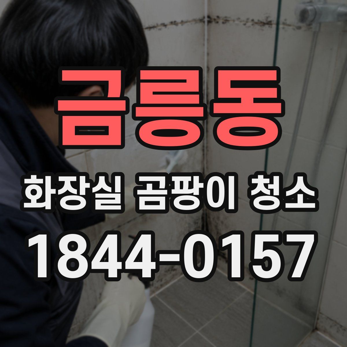 금릉동 화장실 곰팡이 청소