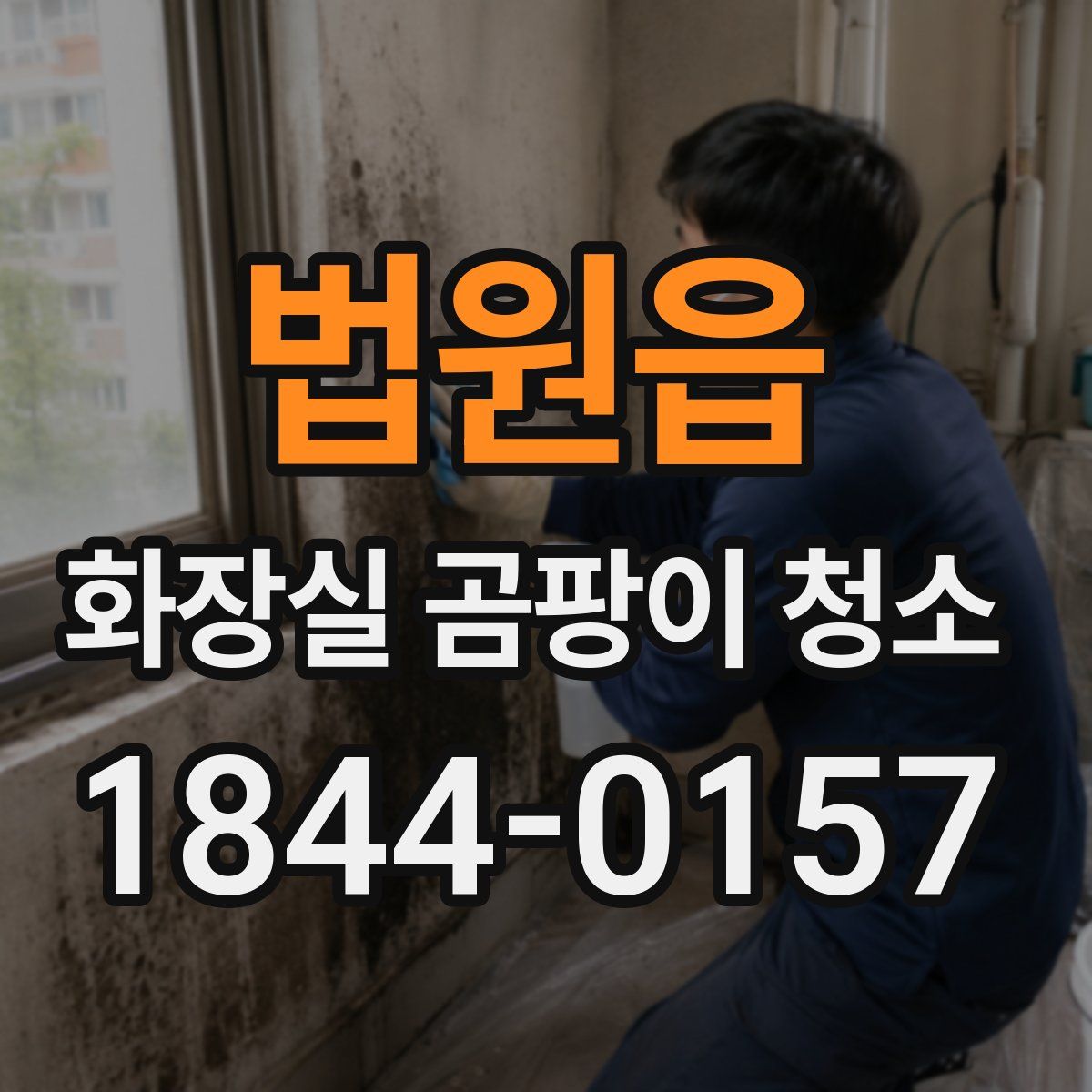법원읍 화장실 곰팡이 청소