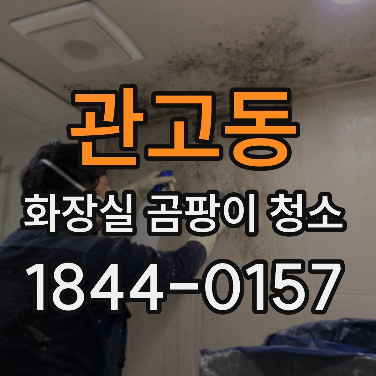 관고동 화장실 곰팡이 청소