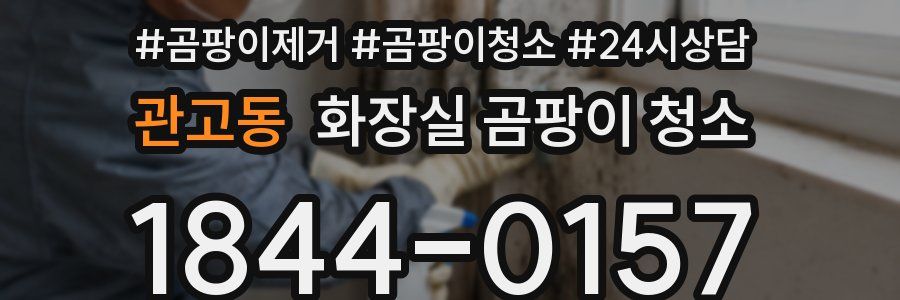 관고동 화장실 곰팡이 청소
