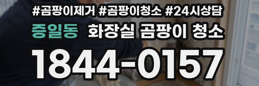 증일동 화장실 곰팡이 청소