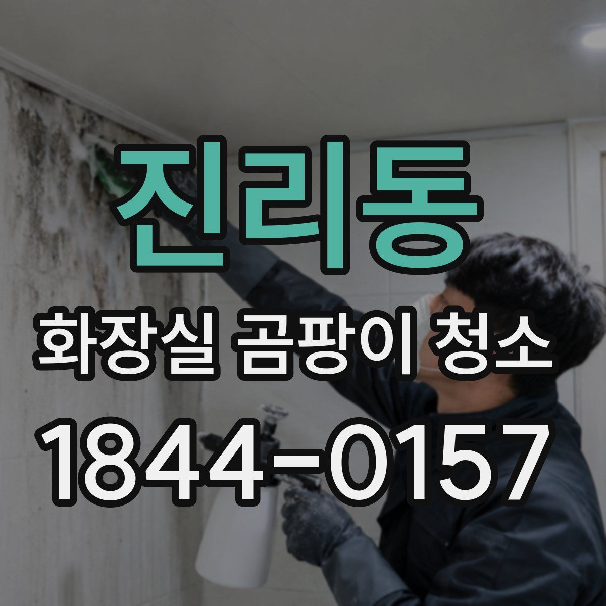 진리동 화장실 곰팡이 청소