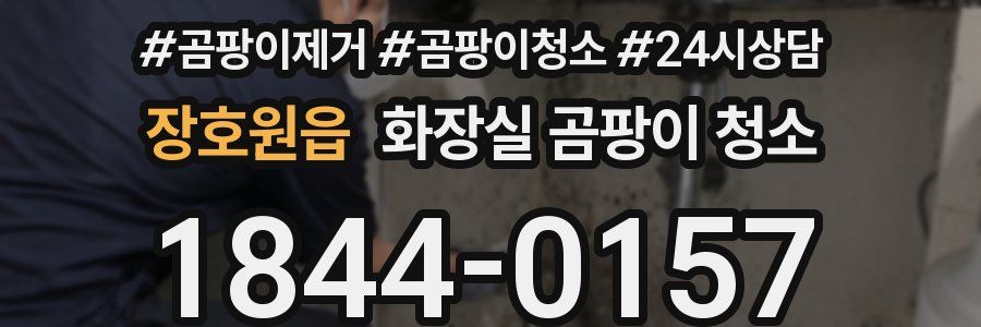 장호원읍 화장실 곰팡이 청소