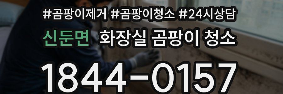 신둔면 화장실 곰팡이 청소