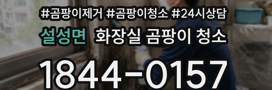 설성면 화장실 곰팡이 청소