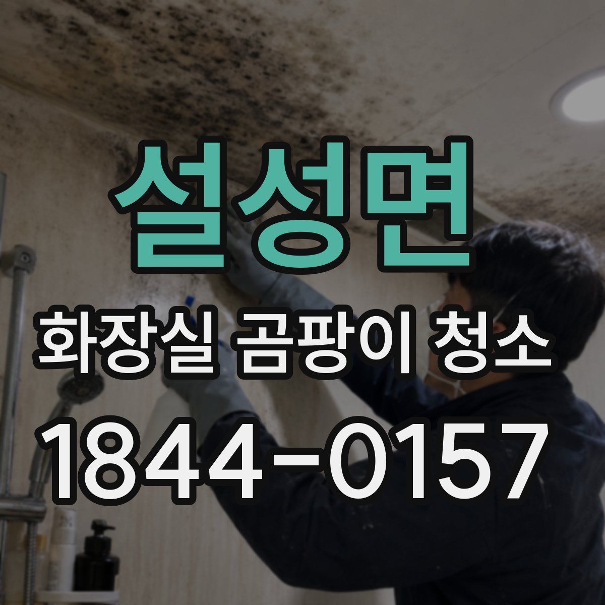 설성면 화장실 곰팡이 청소