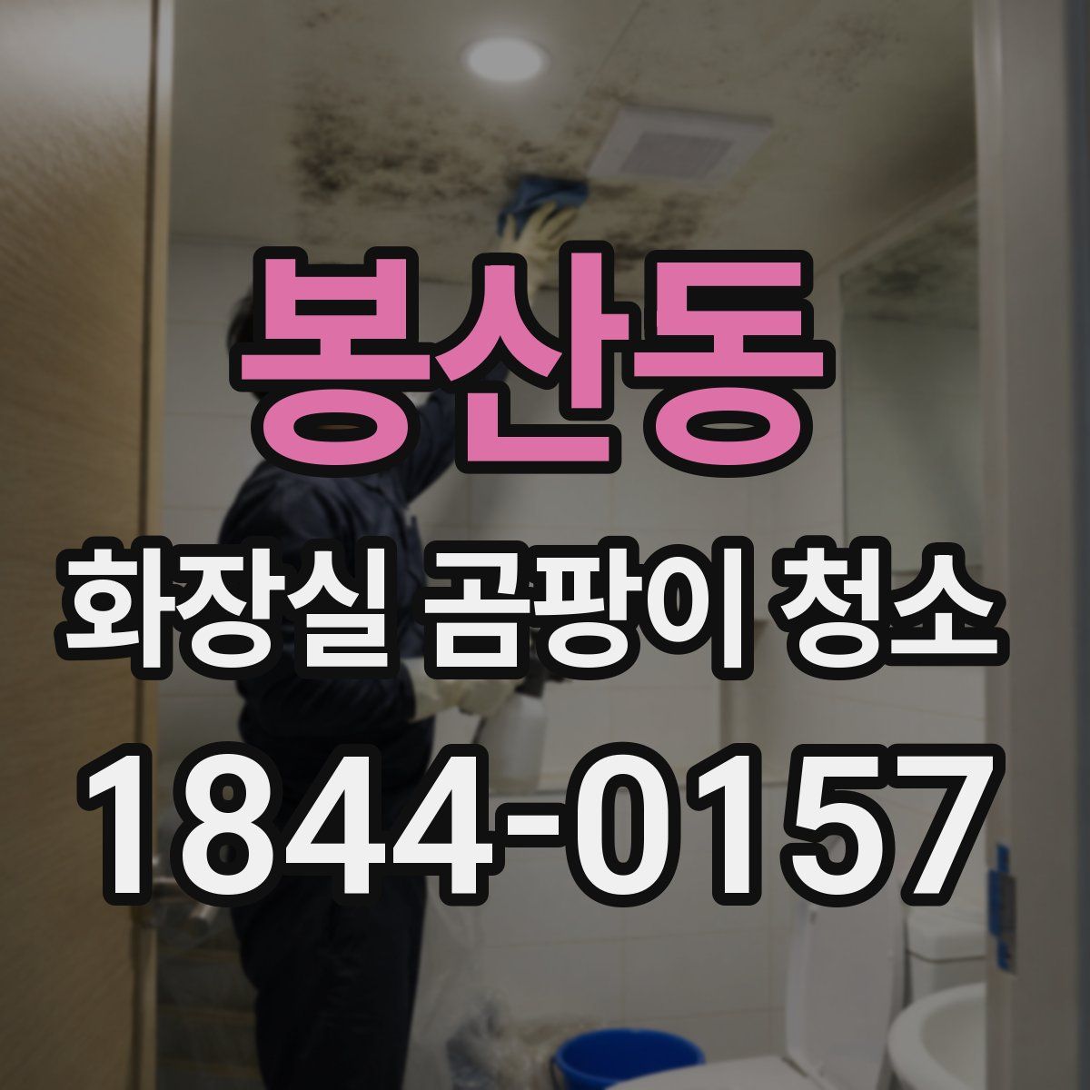 봉산동 화장실 곰팡이 청소