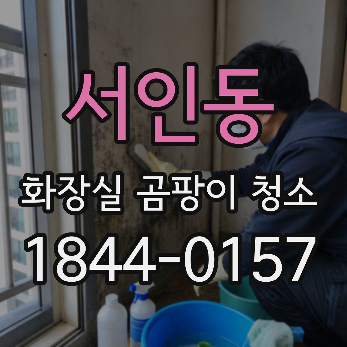 서인동 화장실 곰팡이 청소