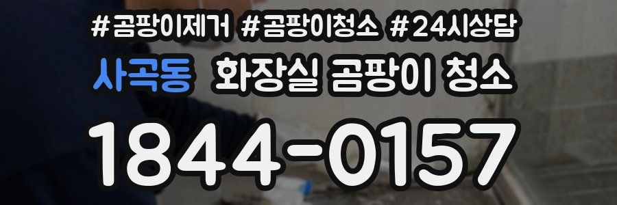 사곡동 화장실 곰팡이 청소