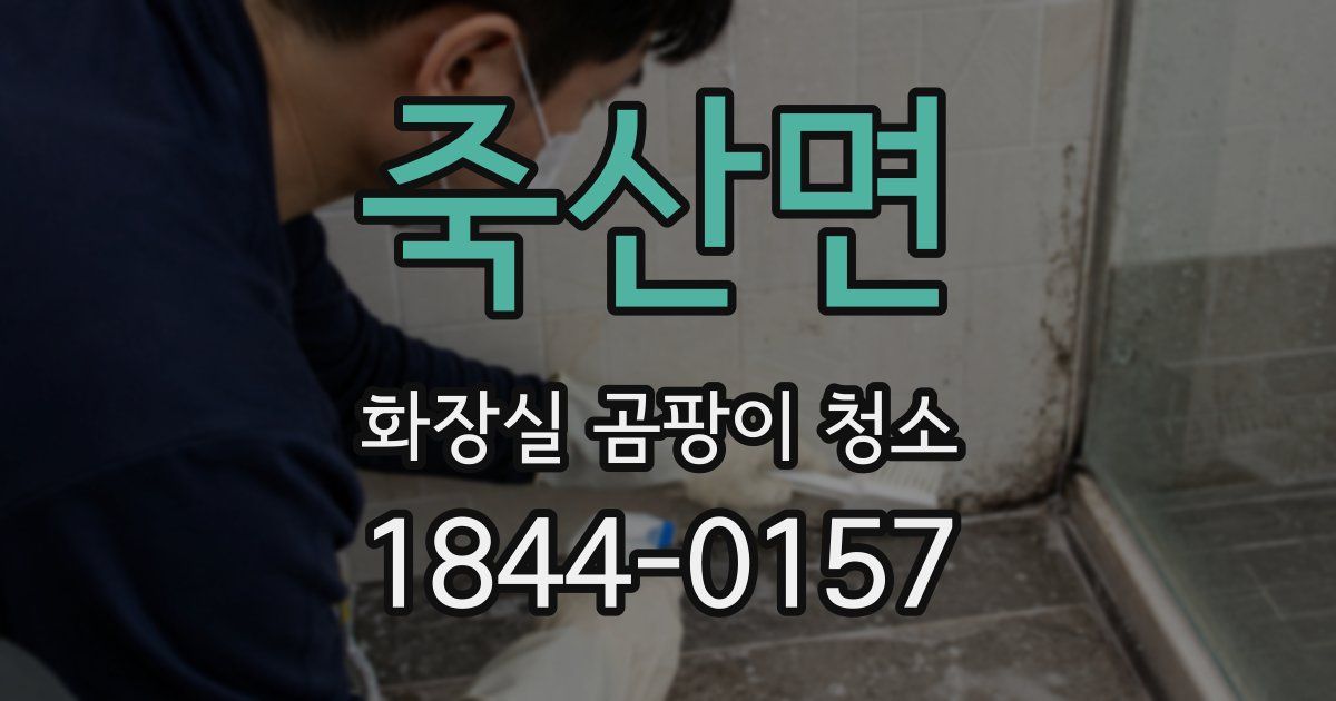 죽산면 화장실 곰팡이 청소