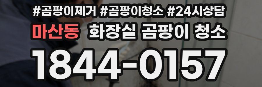 마산동 화장실 곰팡이 청소