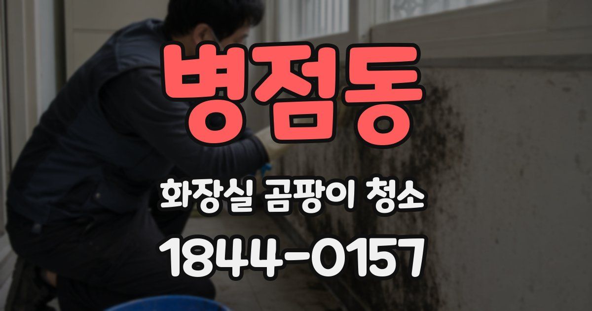 병점동 화장실 곰팡이 청소