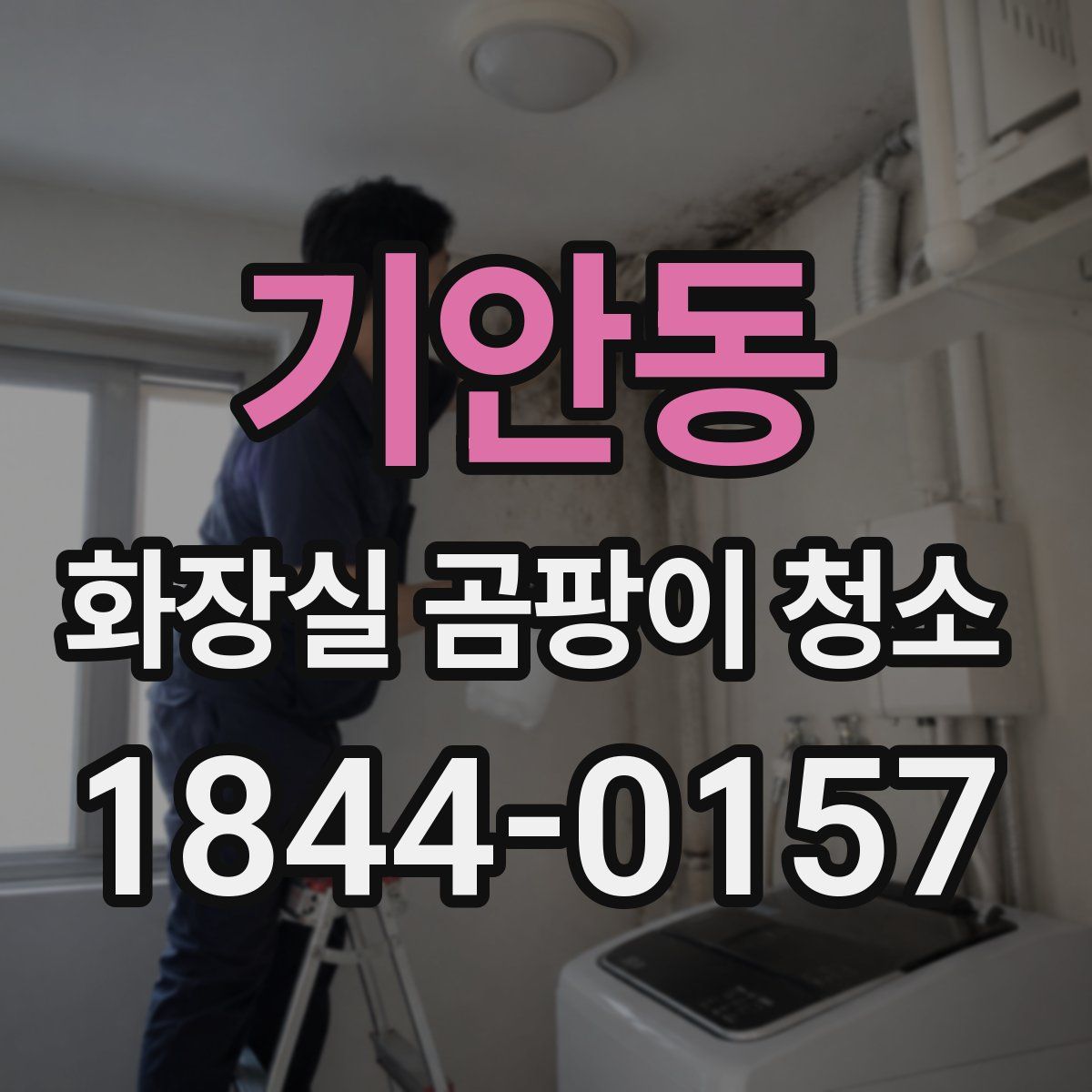 기안동 화장실 곰팡이 청소