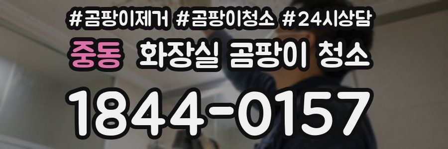 중동 화장실 곰팡이 청소
