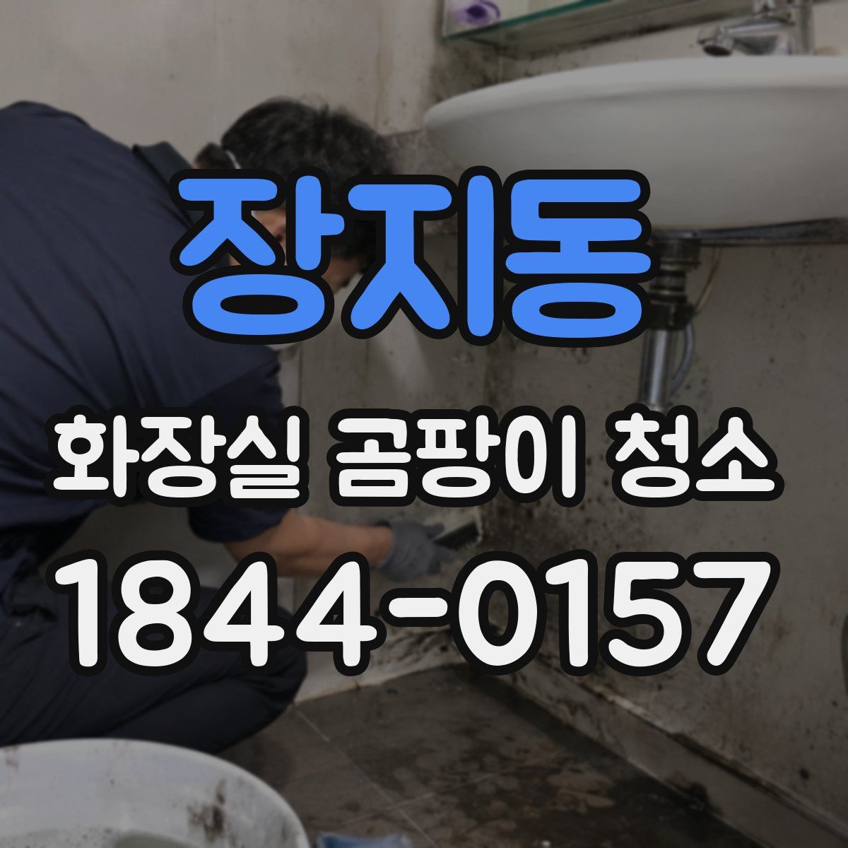 장지동 화장실 곰팡이 청소