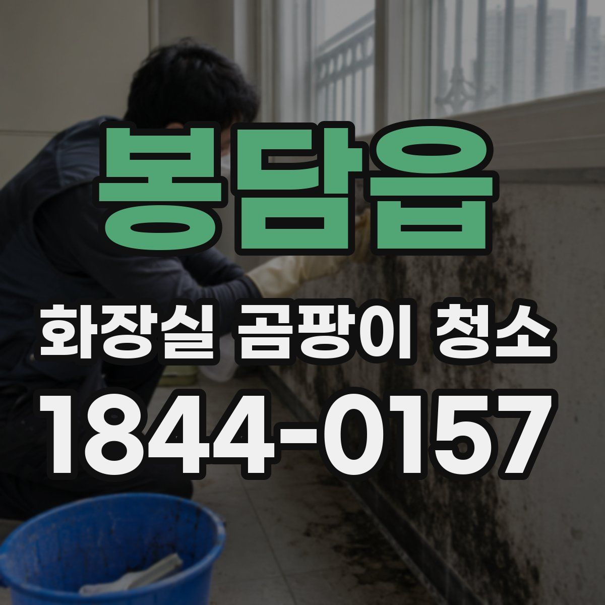 봉담읍 화장실 곰팡이 청소