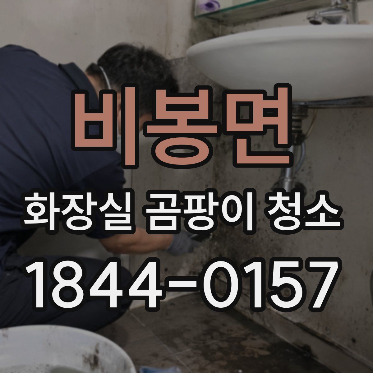 비봉면 화장실 곰팡이 청소