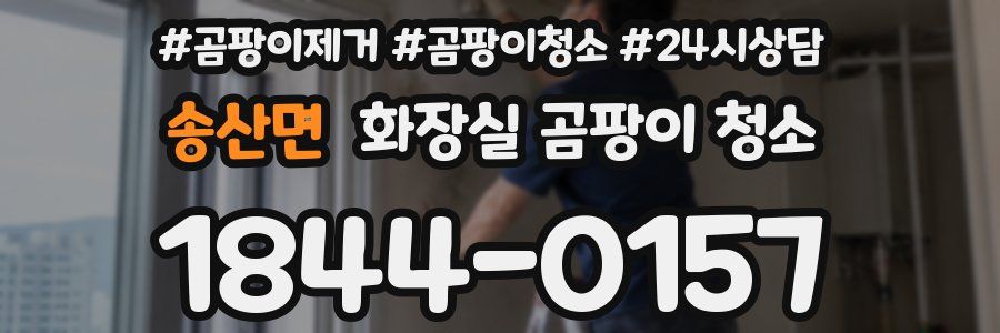 송산면 화장실 곰팡이 청소