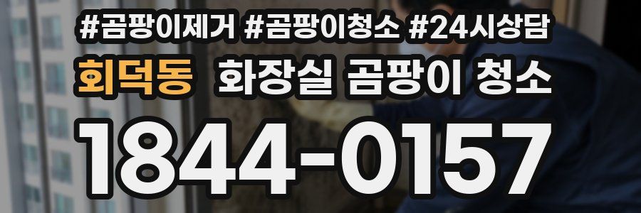 회덕동 화장실 곰팡이 청소