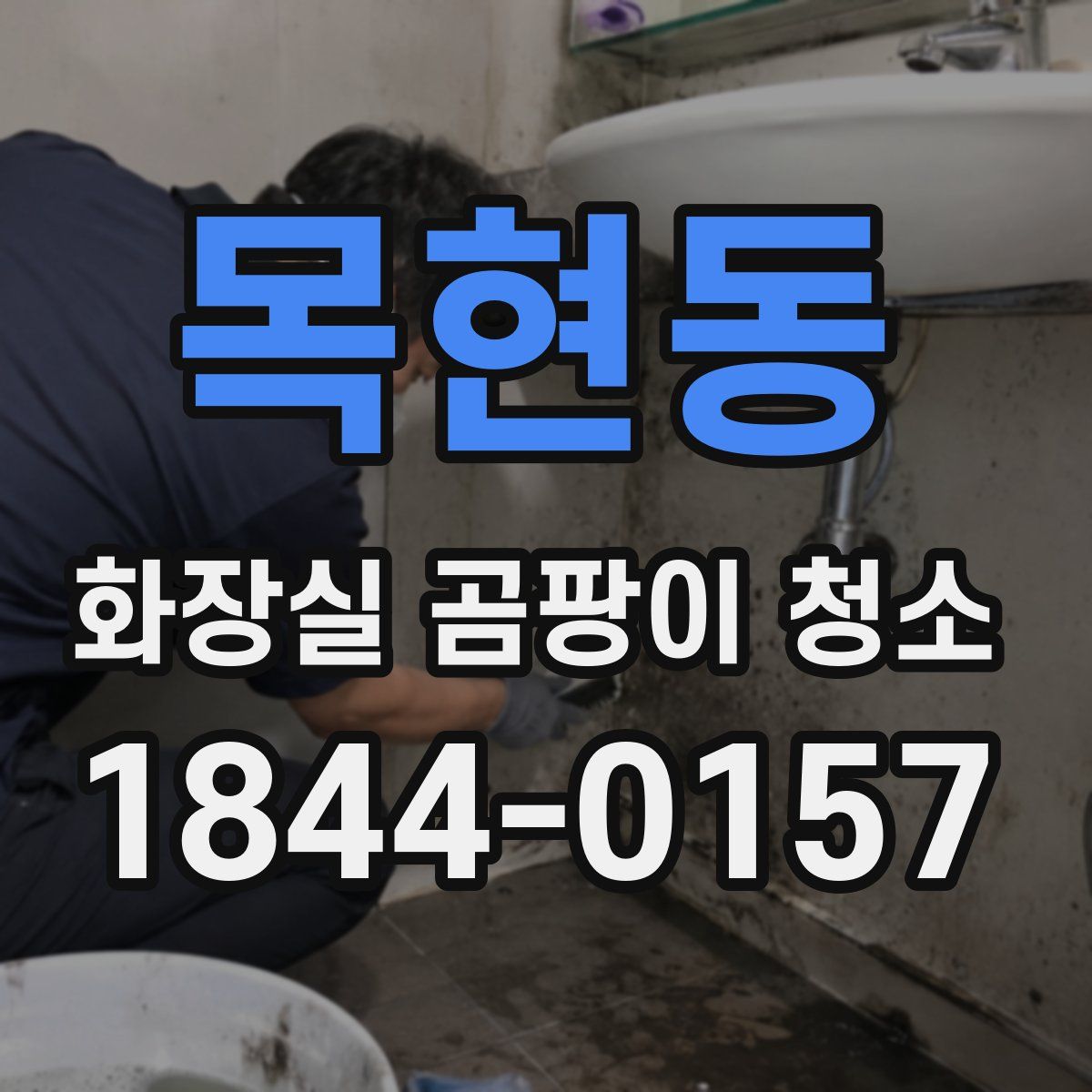목현동 화장실 곰팡이 청소