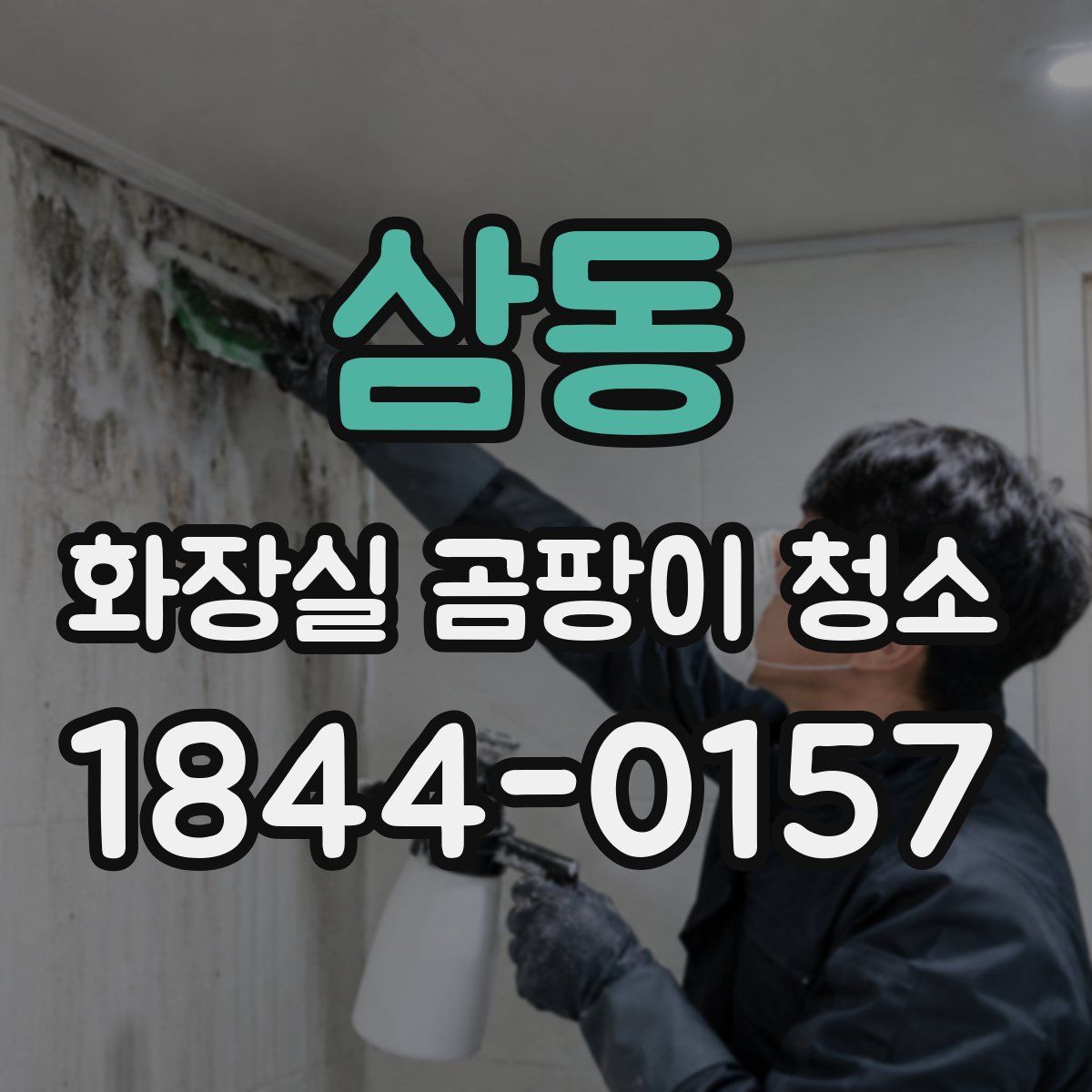 삼동 화장실 곰팡이 청소
