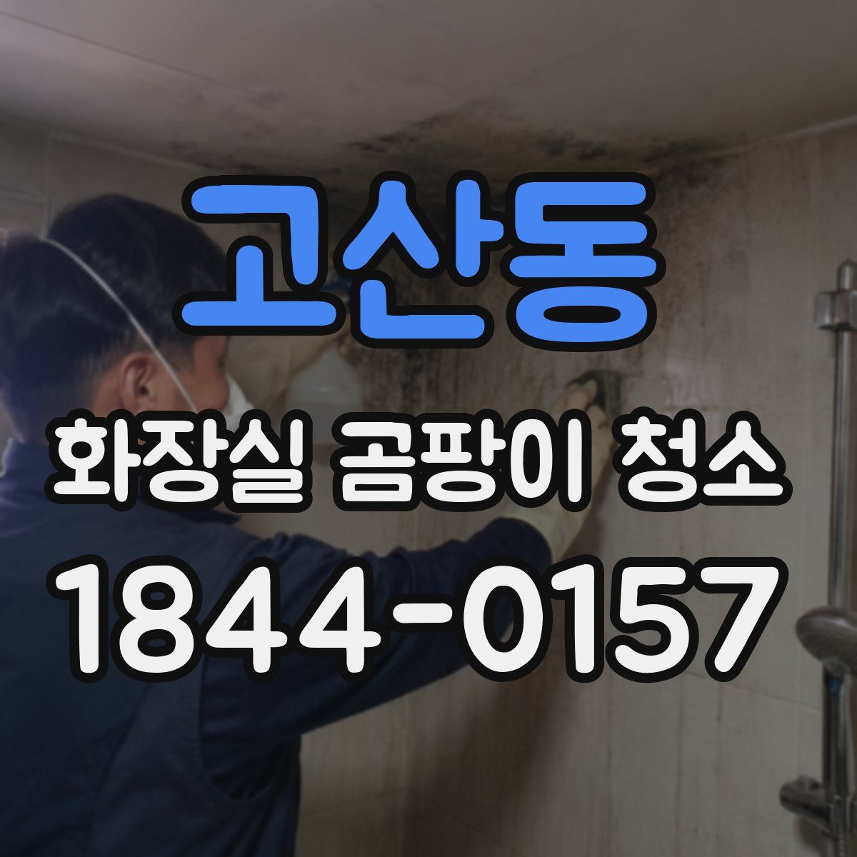 고산동 화장실 곰팡이 청소