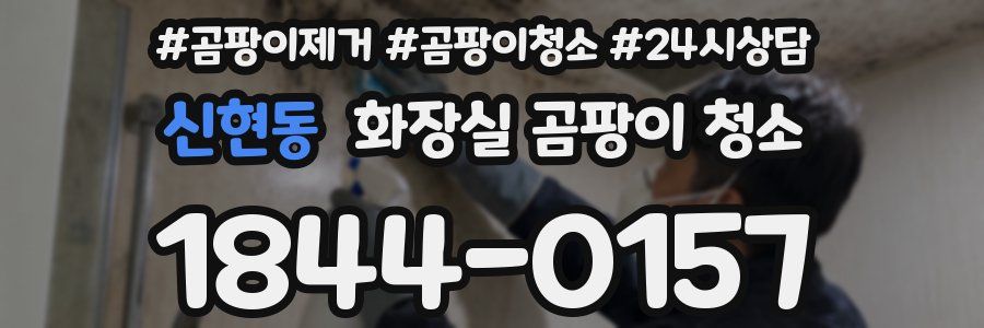 신현동 화장실 곰팡이 청소