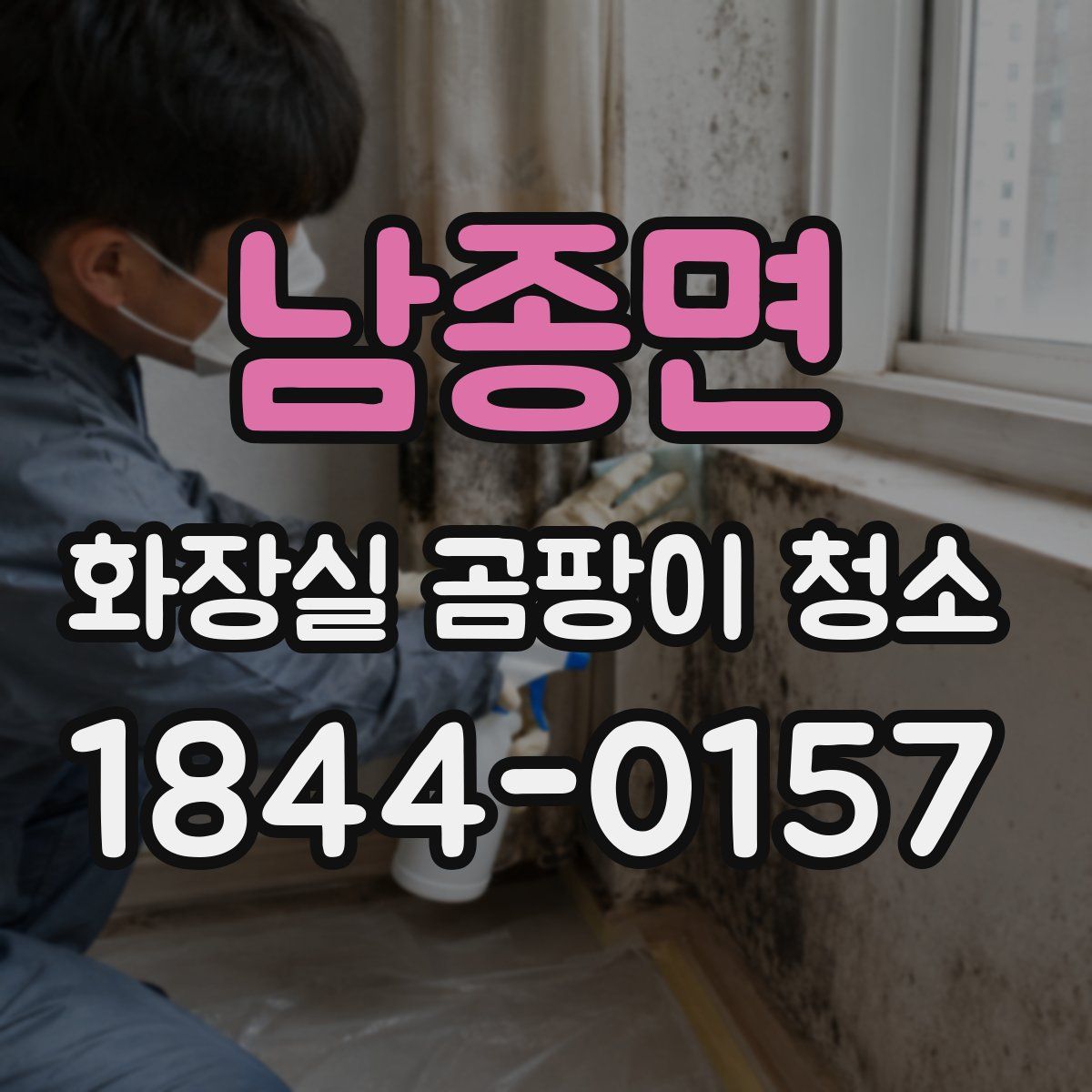 남종면 화장실 곰팡이 청소