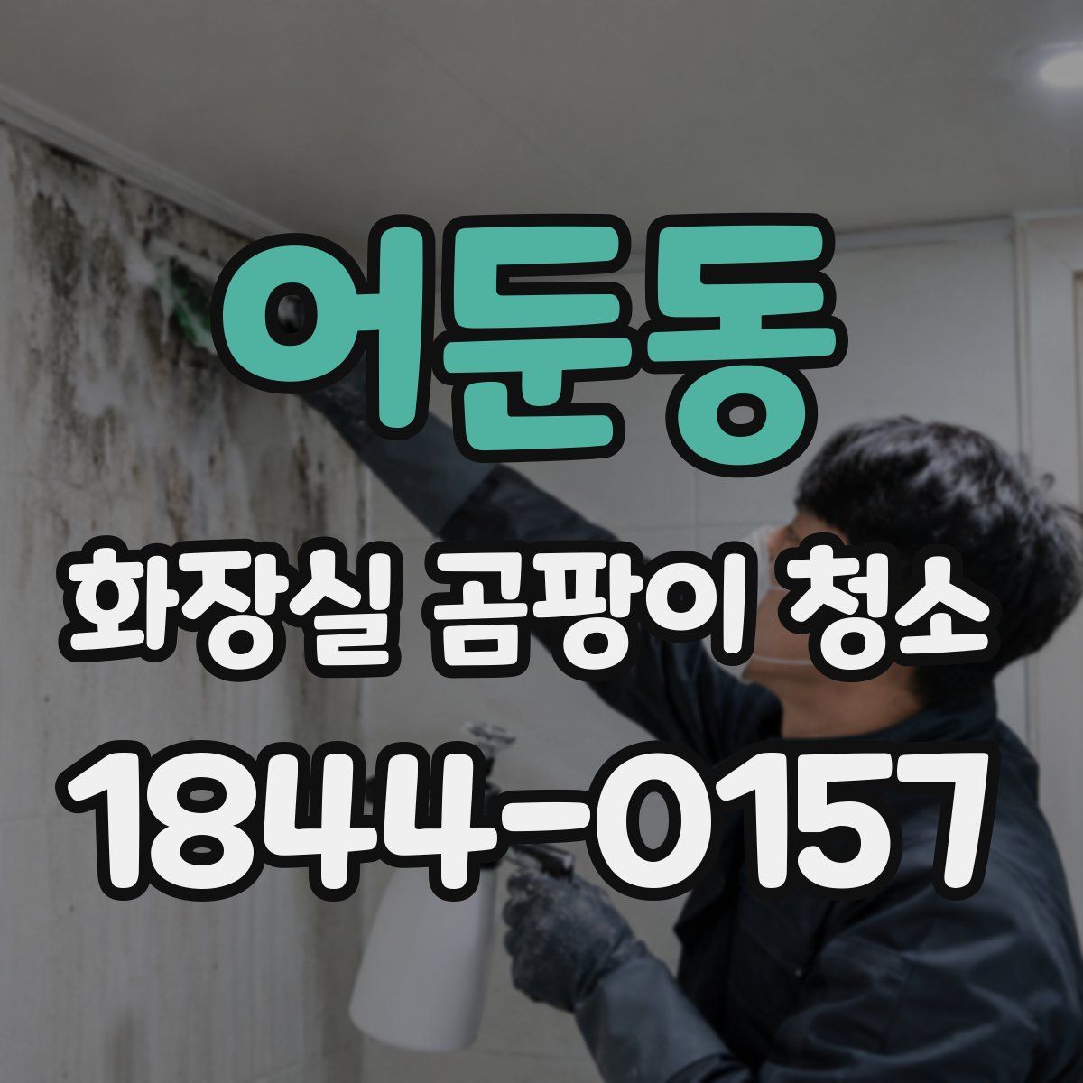 어둔동 화장실 곰팡이 청소