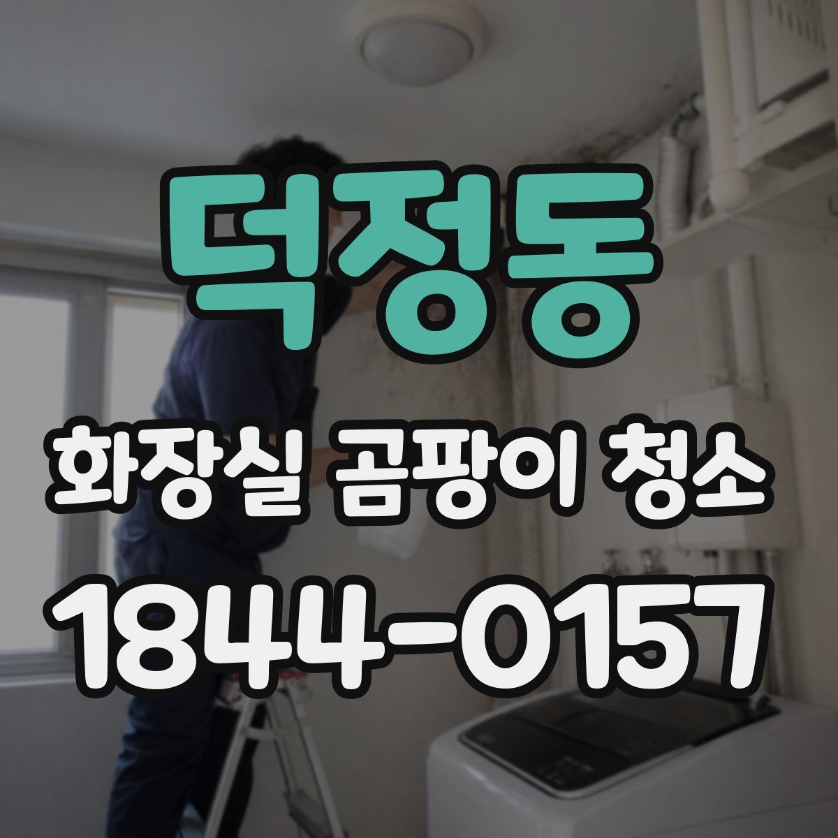 덕정동 화장실 곰팡이 청소