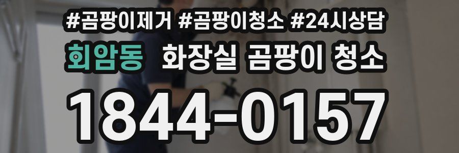 회암동 화장실 곰팡이 청소