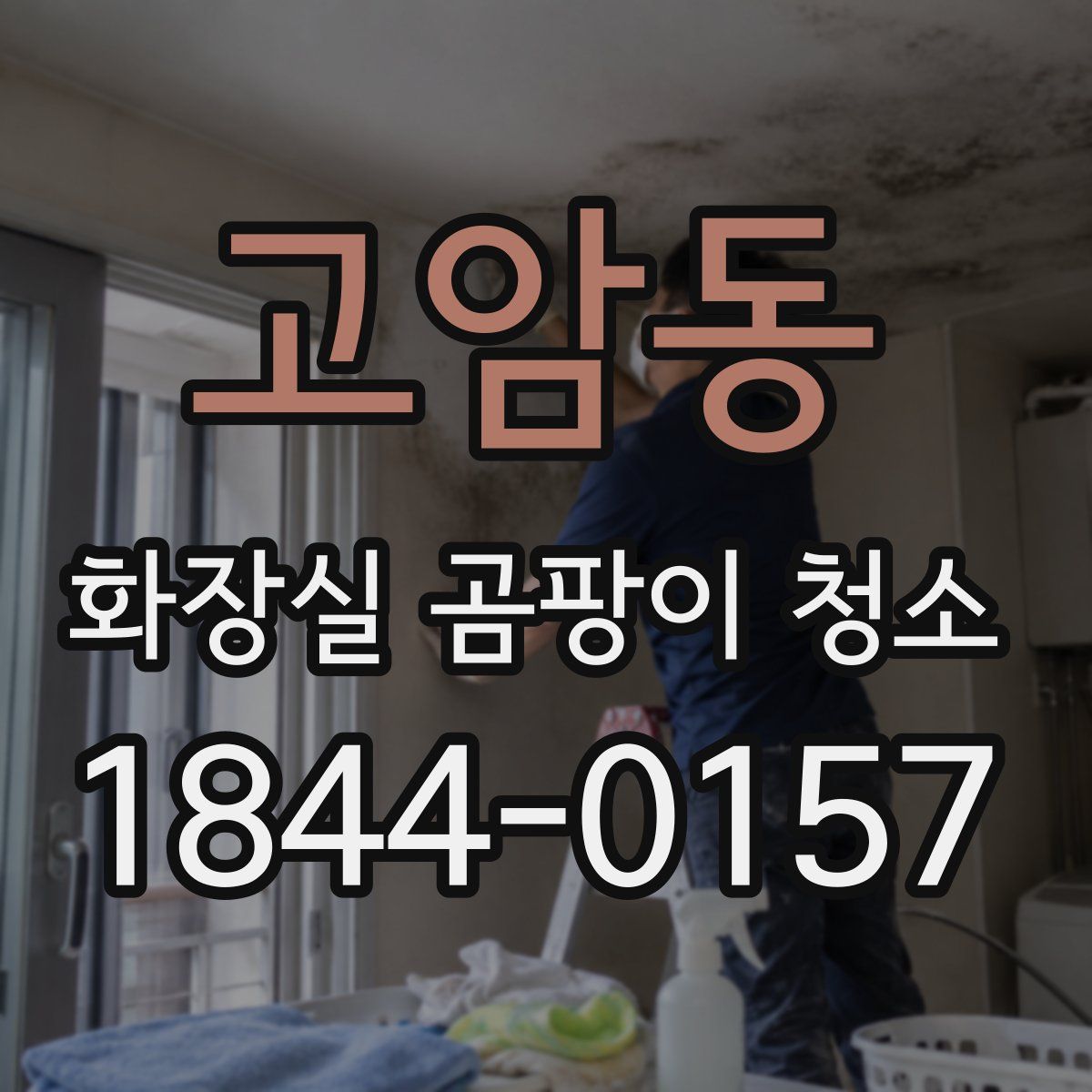고암동 화장실 곰팡이 청소
