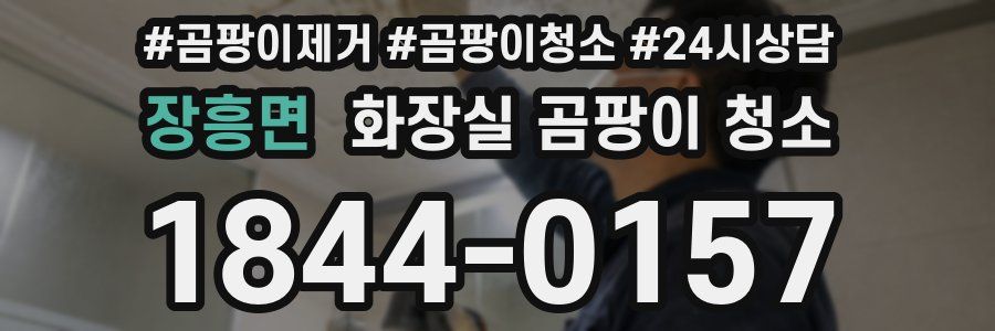장흥면 화장실 곰팡이 청소