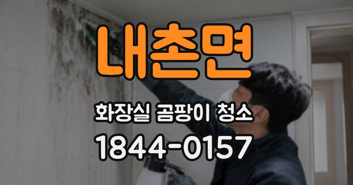 내촌면 화장실 곰팡이 청소