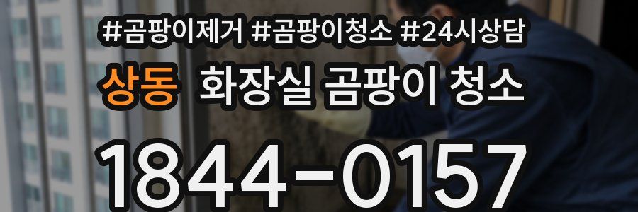 상동 화장실 곰팡이 청소