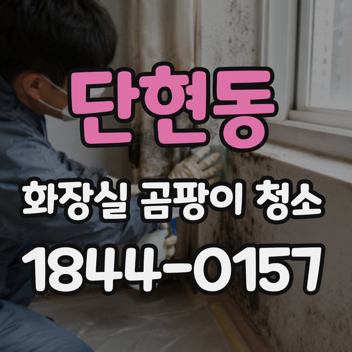 단현동 화장실 곰팡이 청소