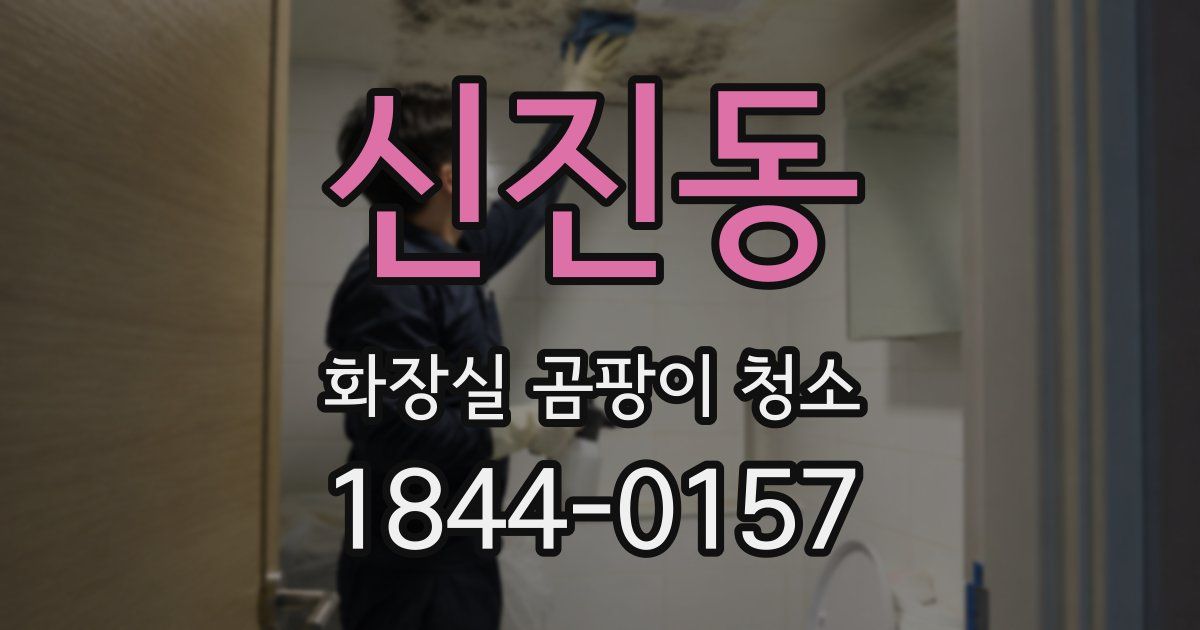 신진동 화장실 곰팡이 청소
