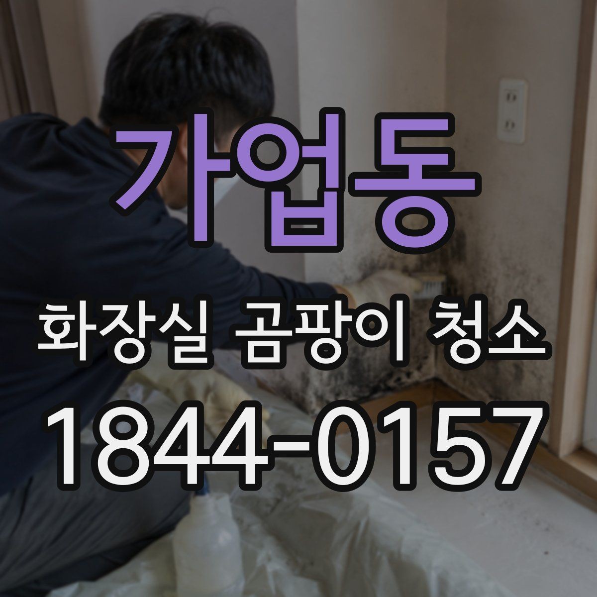 가업동 화장실 곰팡이 청소 세제 찌꺼기 없이 마감하는 실내 관리법