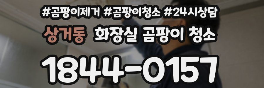 상거동 화장실 곰팡이 청소