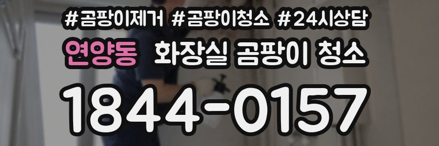 연양동 화장실 곰팡이 청소