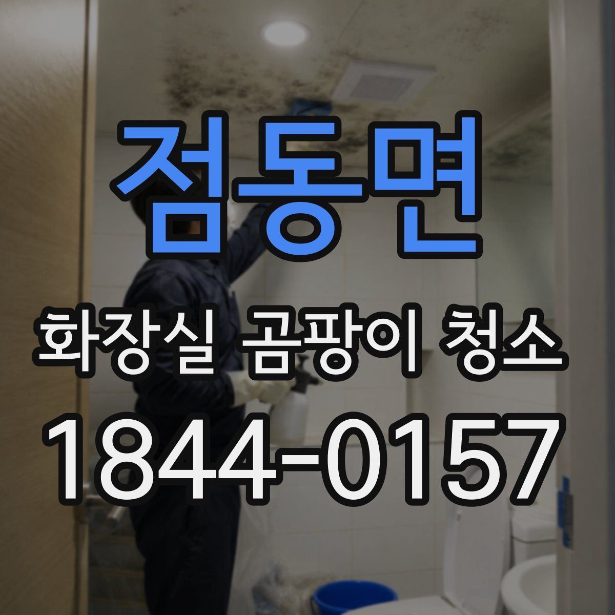 점동면 화장실 곰팡이 청소