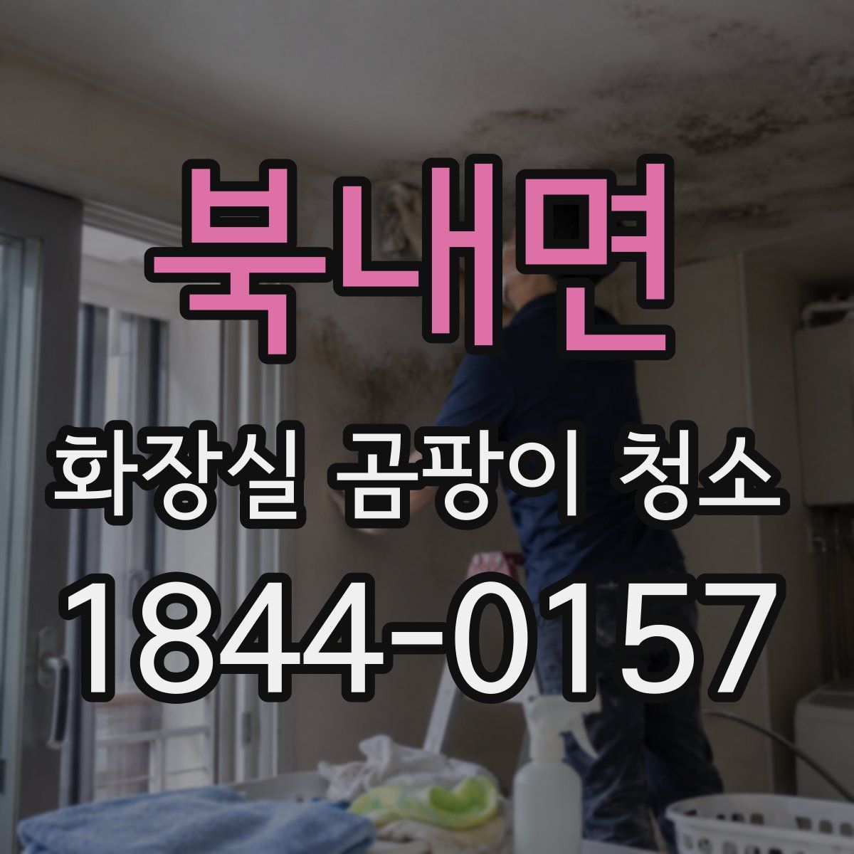 북내면 화장실 곰팡이 청소
