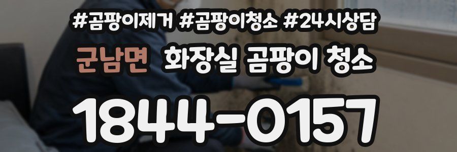 군남면 화장실 곰팡이 청소