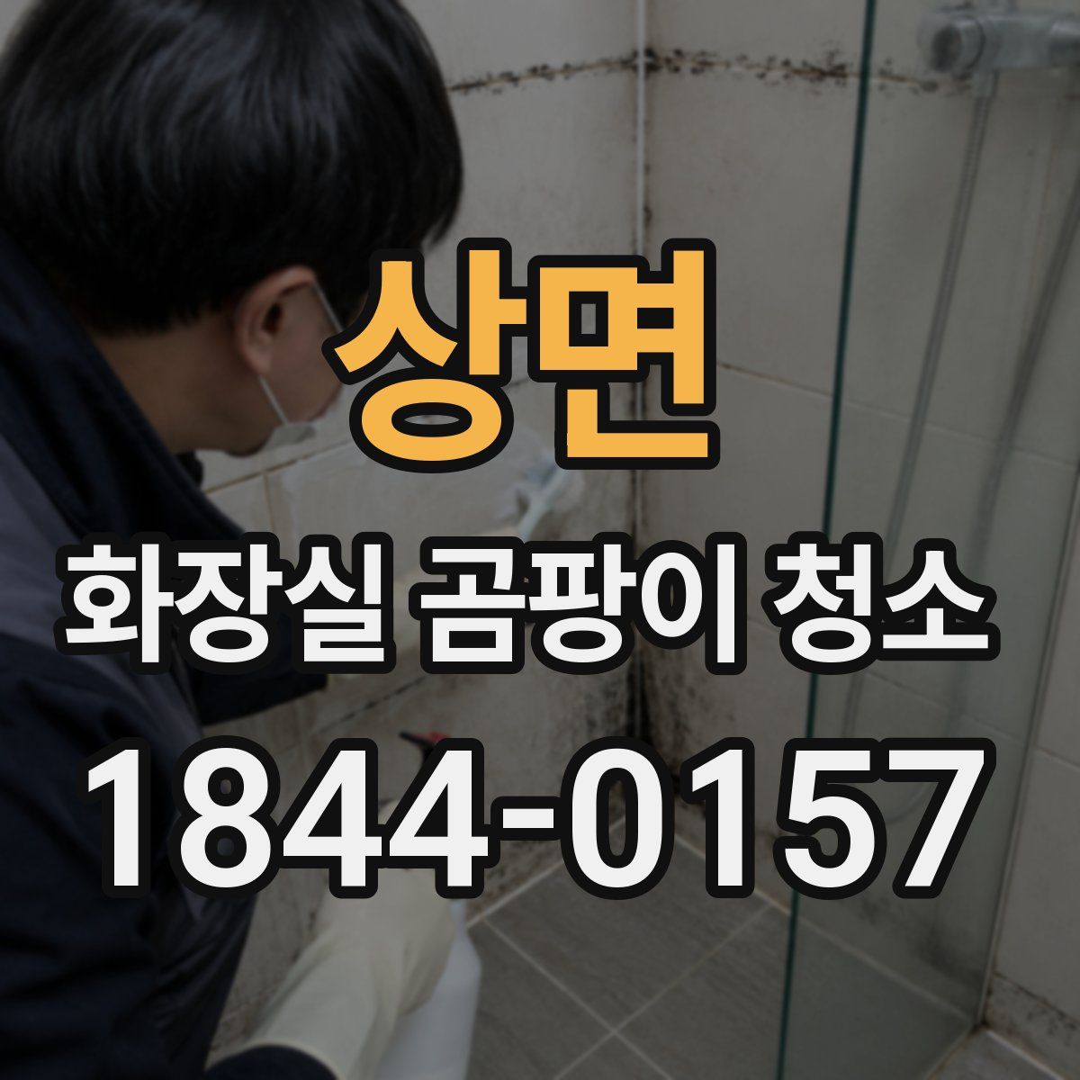 상면 화장실 곰팡이 청소